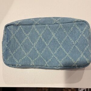 Stoney Clover lane Blue Quilted Pouch